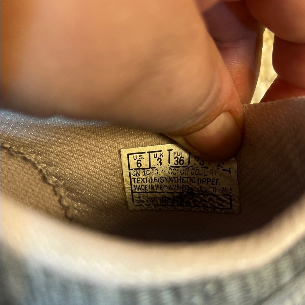 Skechers Gray and Pink Athletic Shoes - Picture 3 of 10